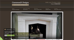 Desktop Screenshot of crammondfireplaces.co.uk